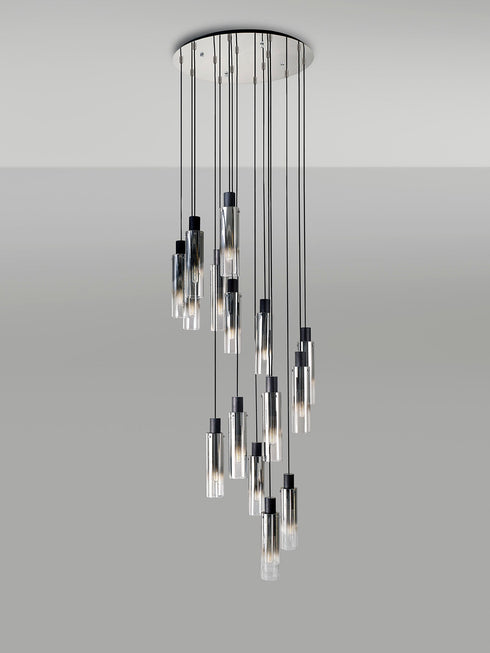 Brooks Slim Round Pendant 15 Light